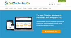 Desktop Screenshot of paidmembershipspro.com